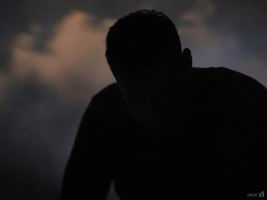 Silhouette of a man at dusk, representing time away on sabbatical