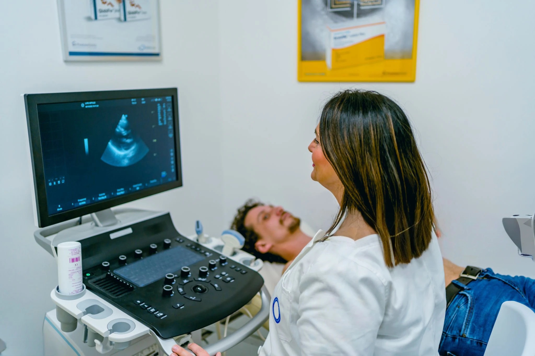 Cardiac ultrasound examination