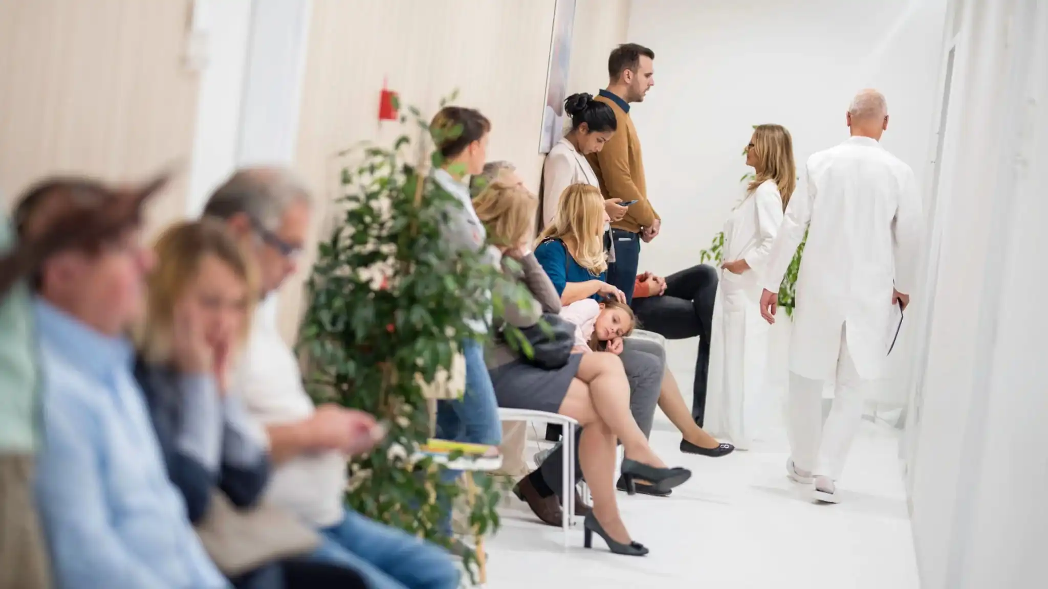 Long wait times in healthcare